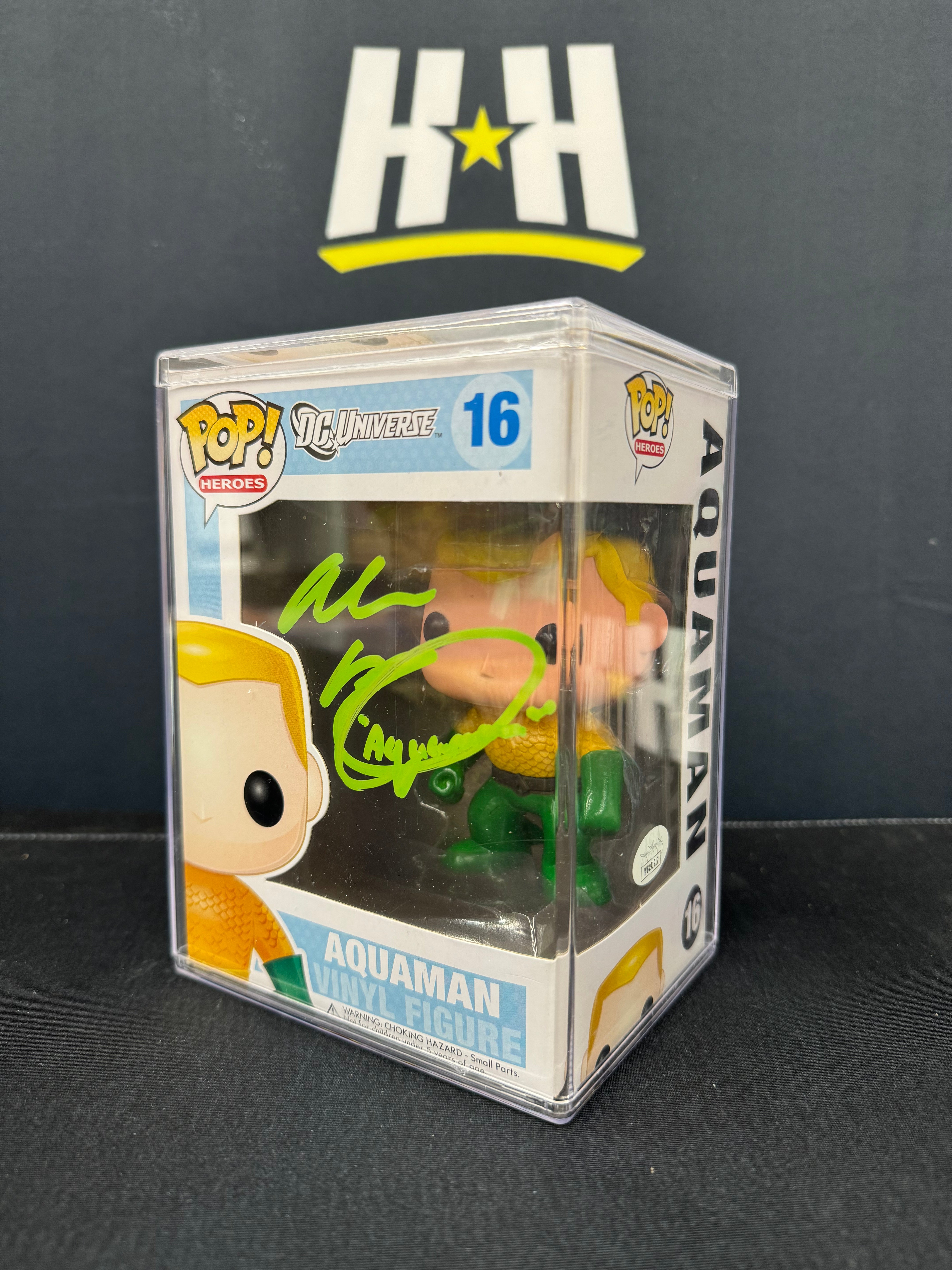 Funko Pop! Aquaman 16 (Autographed by Alan Ritchson)