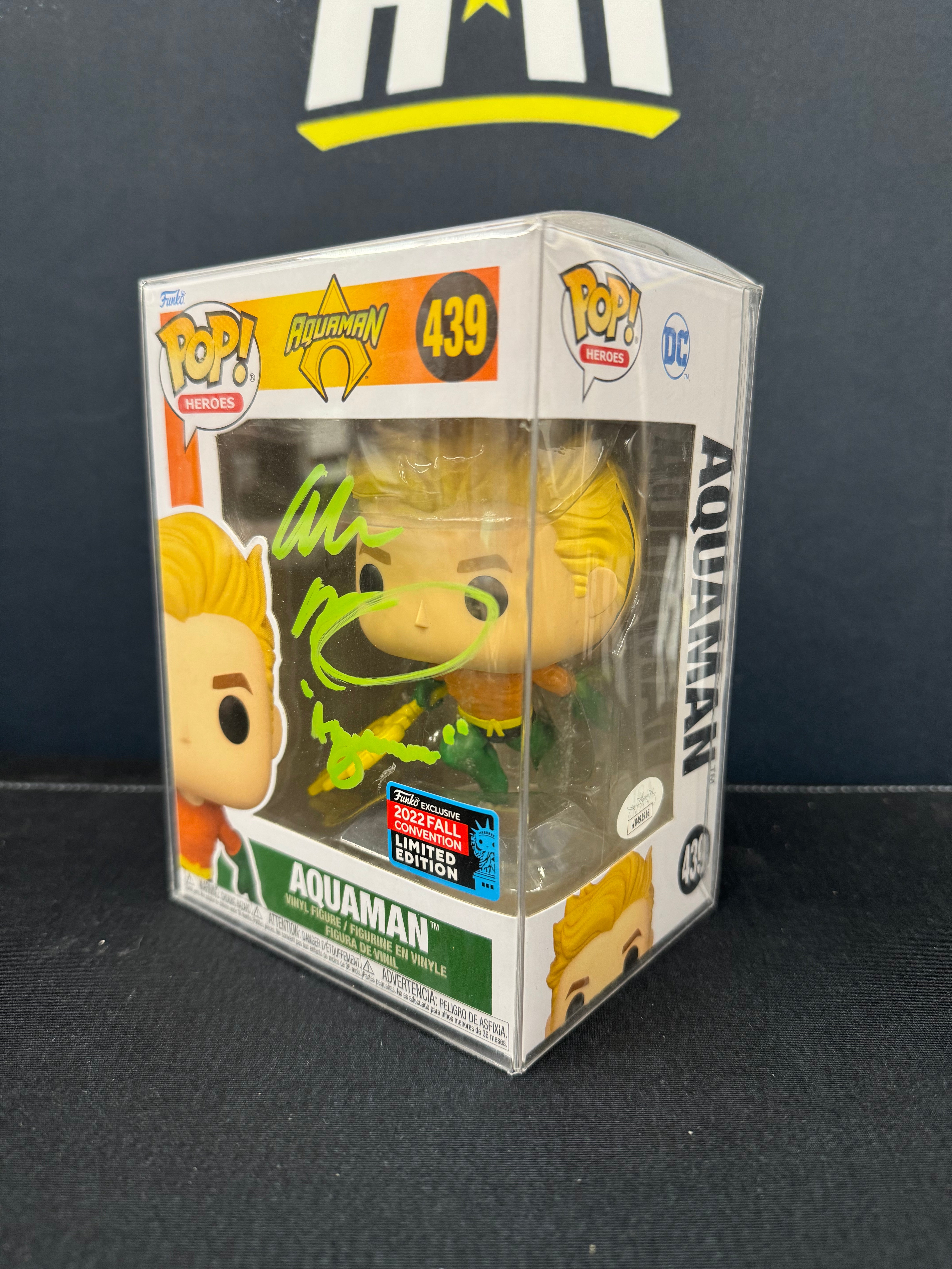 Funko Pop! Aquaman 439 (Autographed by Alan Ritchson)