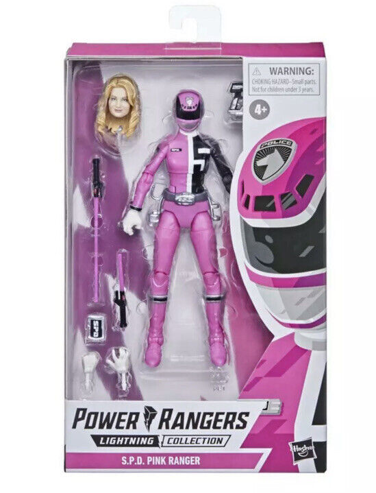 Power Rangers Lightning Collection : S.P.D Pink Ranger (Opened)