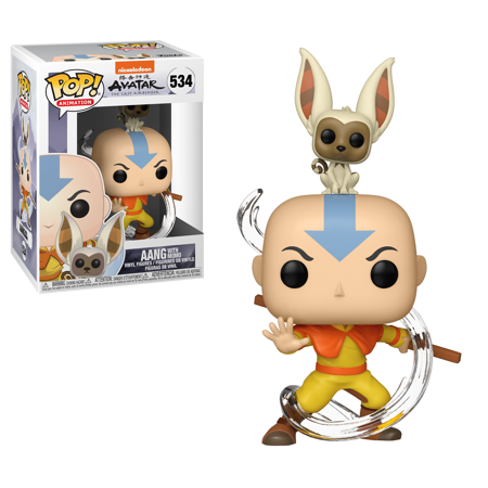 Aang with Momo 534 (8/10 Condition)